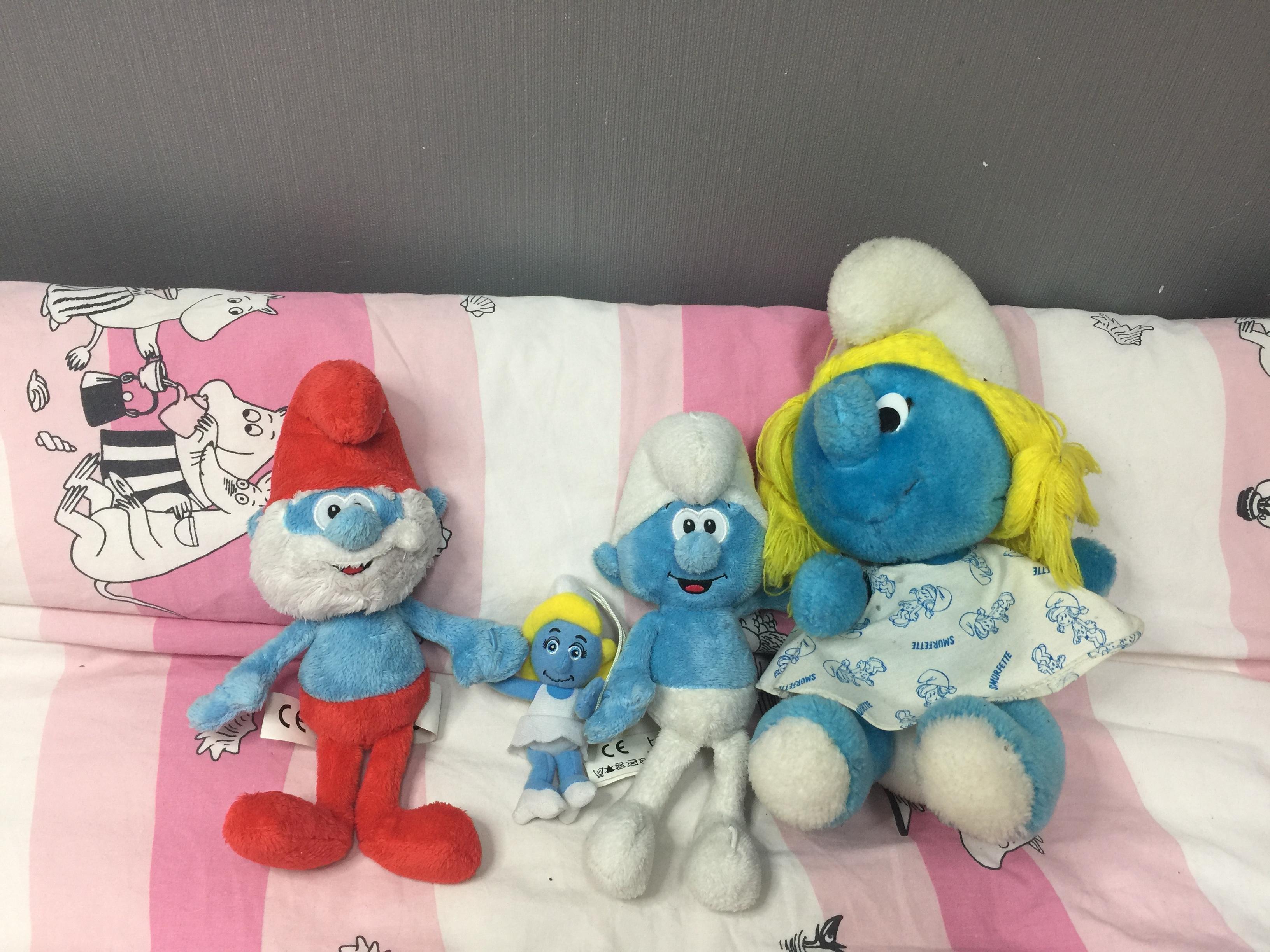Smurffi pehmolelu pieni Smurffi pehmolelu pieni